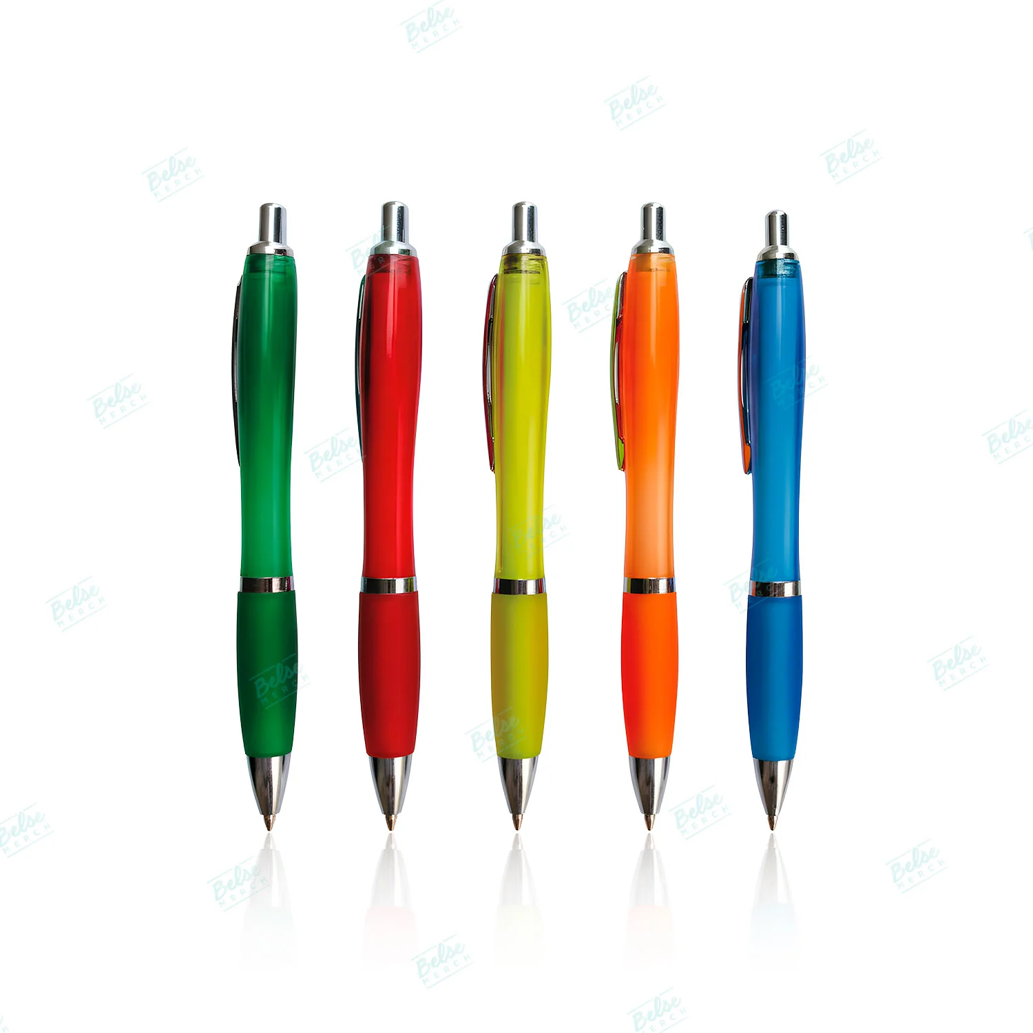 Lapicero plástico retráctil merchandising lima miraflores