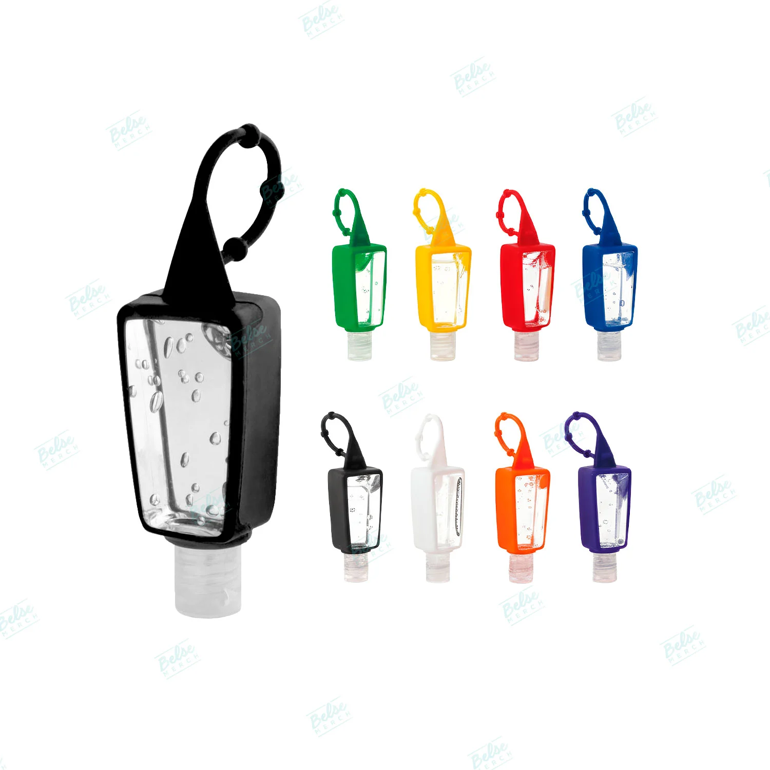 gel antibacterial con estuche de silicona merchandising personalizado miraflores lima