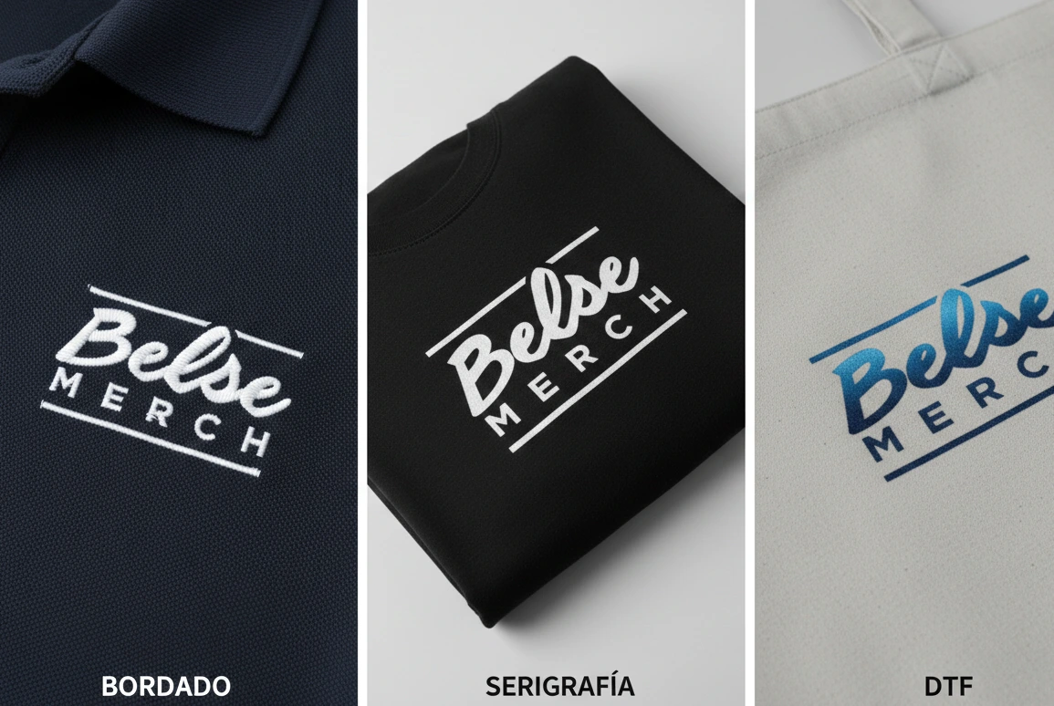 DTF, Bordado o Serigrafía merchandising personalizado lima miraflores