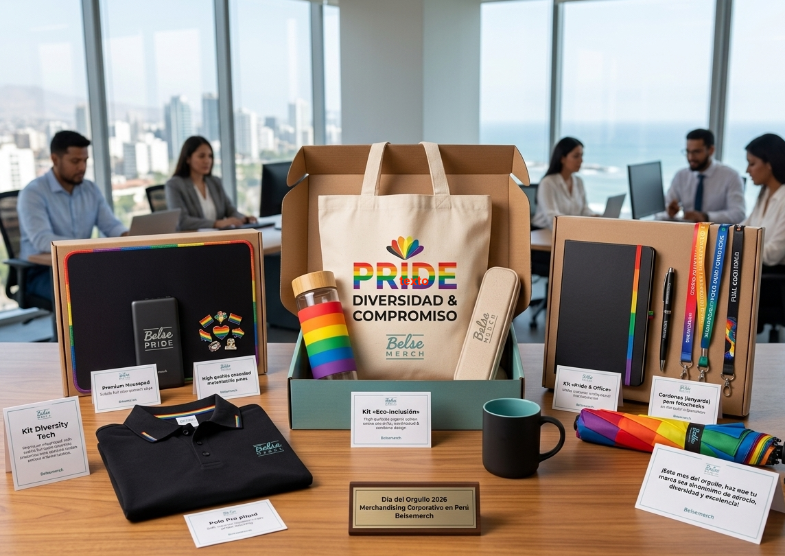 MERCHANDISING ORGULLO PERSONALIZADO LIMA