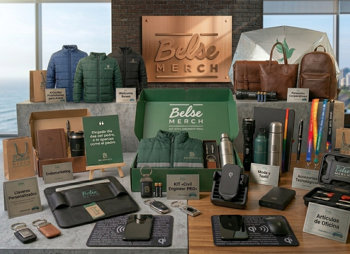 Merchandising para Construcción e Ingeniería