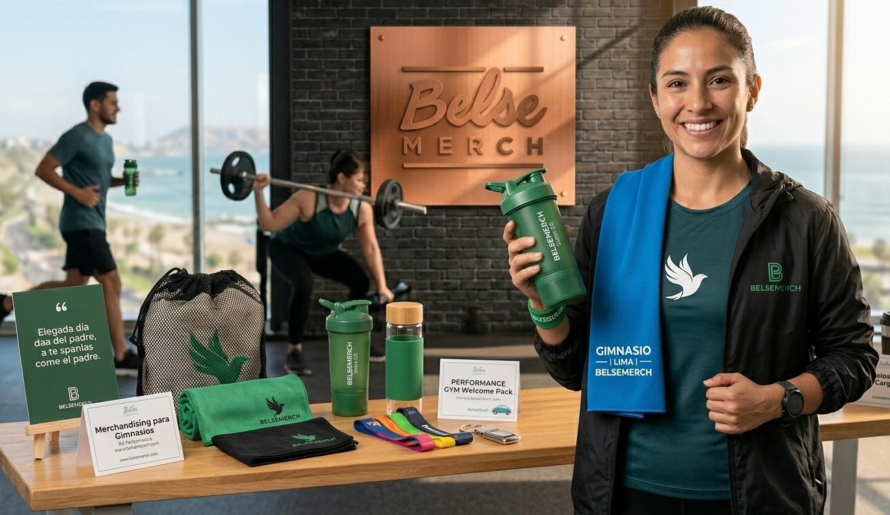 merchandising para gym personalizado