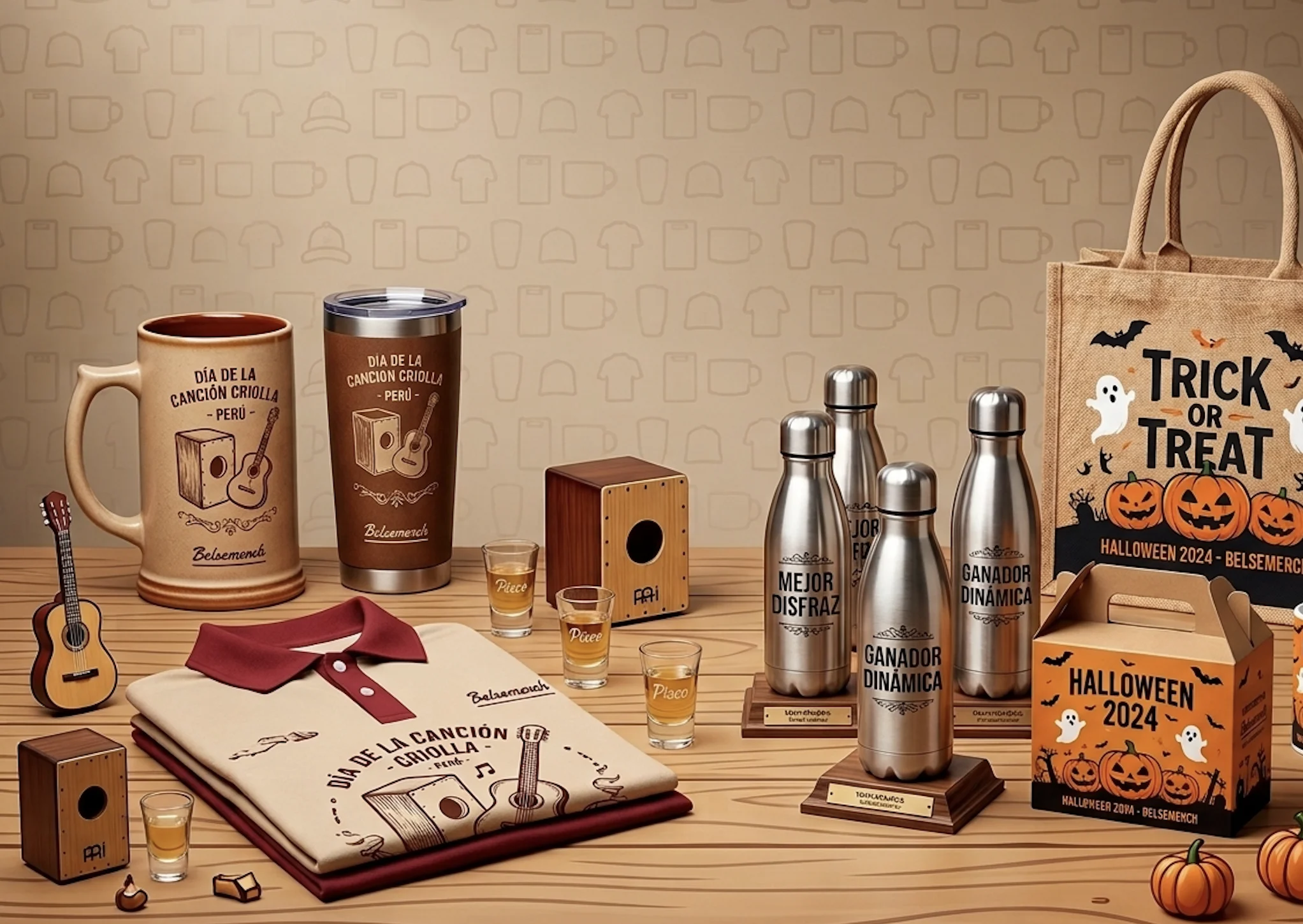 FIESTAS MERCHANDISING PERSONALIZADO