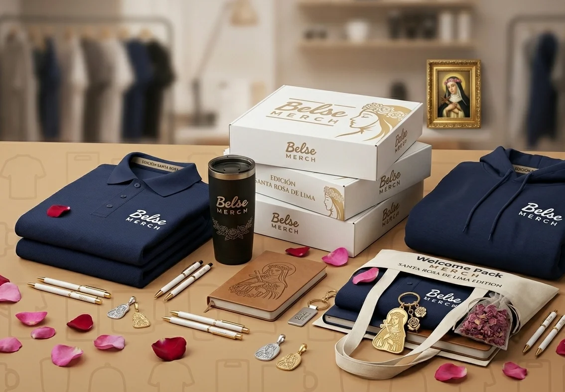 MERCHANDISING PERSONALIZADO FERIADO SANTA ROSA DE LIMA