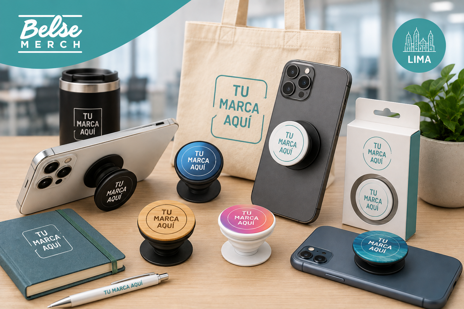 Popsocket personalizado merchandising